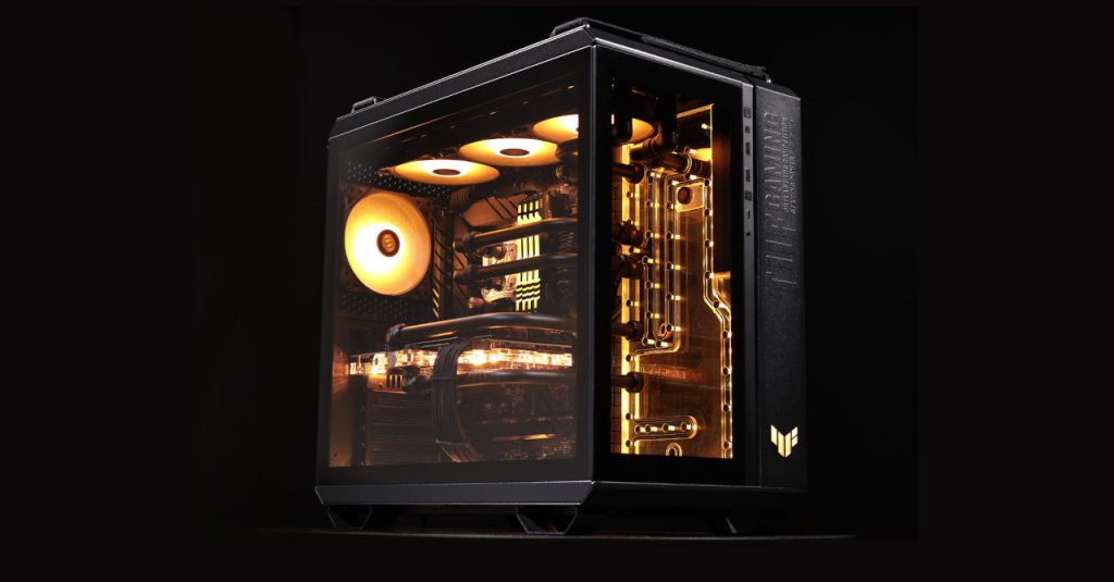 Asus Unveils The Tuf Gaming Gt Dual Chamber Computer Case