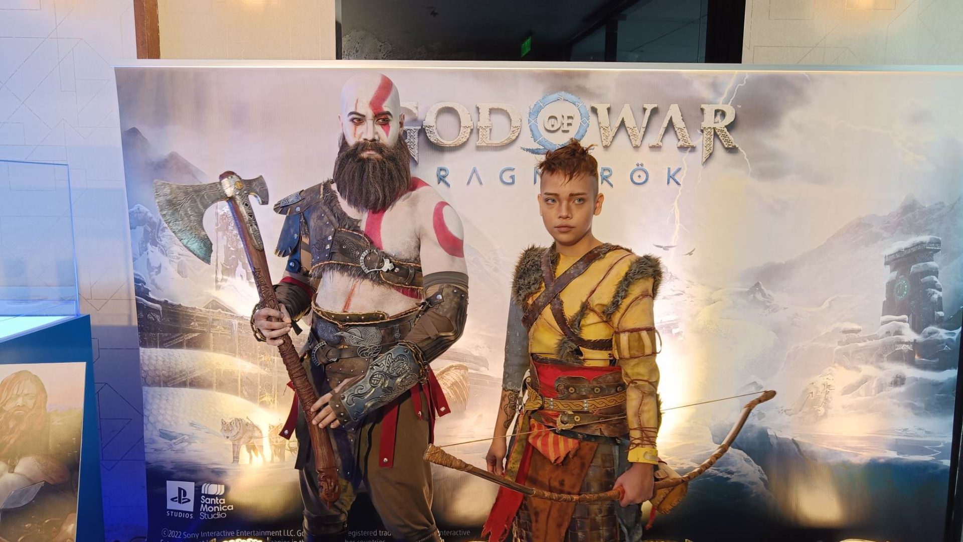 God Of War Ragnarok Mural Unveiled In The PH For Game Launch