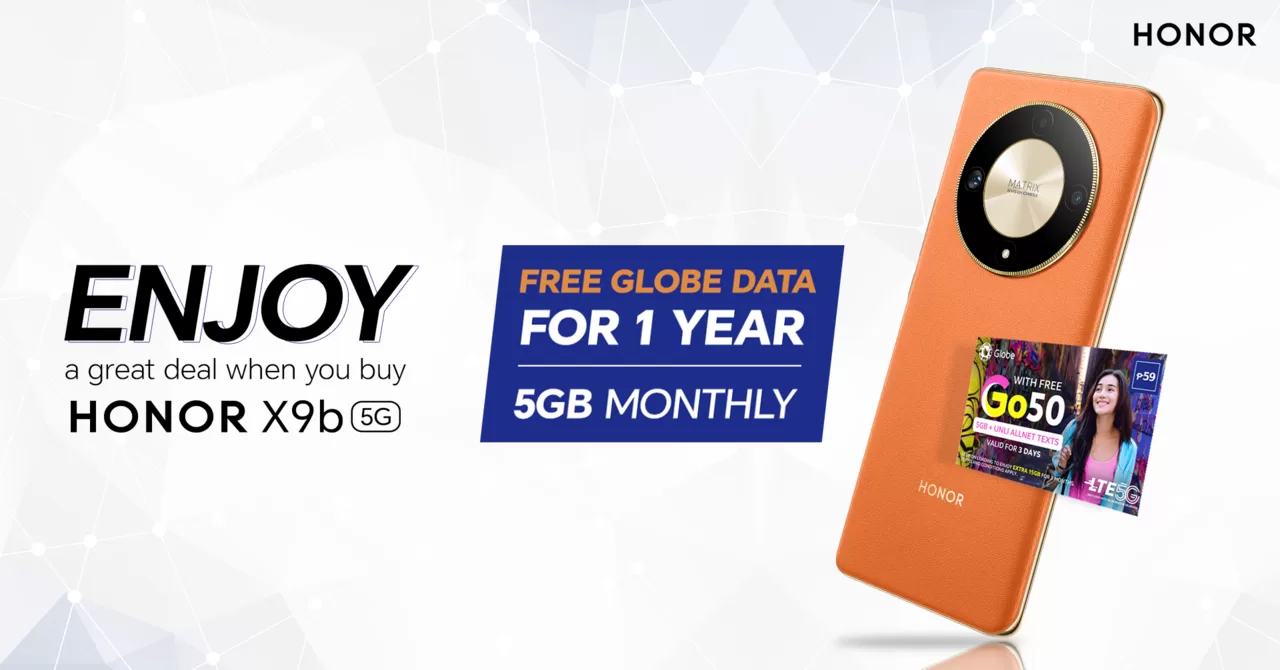 Get One Year Of Free Data With Every Honor X B G Purchase