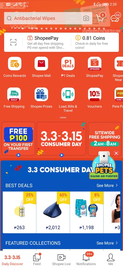 The first Shopee PH Mega Sale is upon us! Here's what's new for 3.15