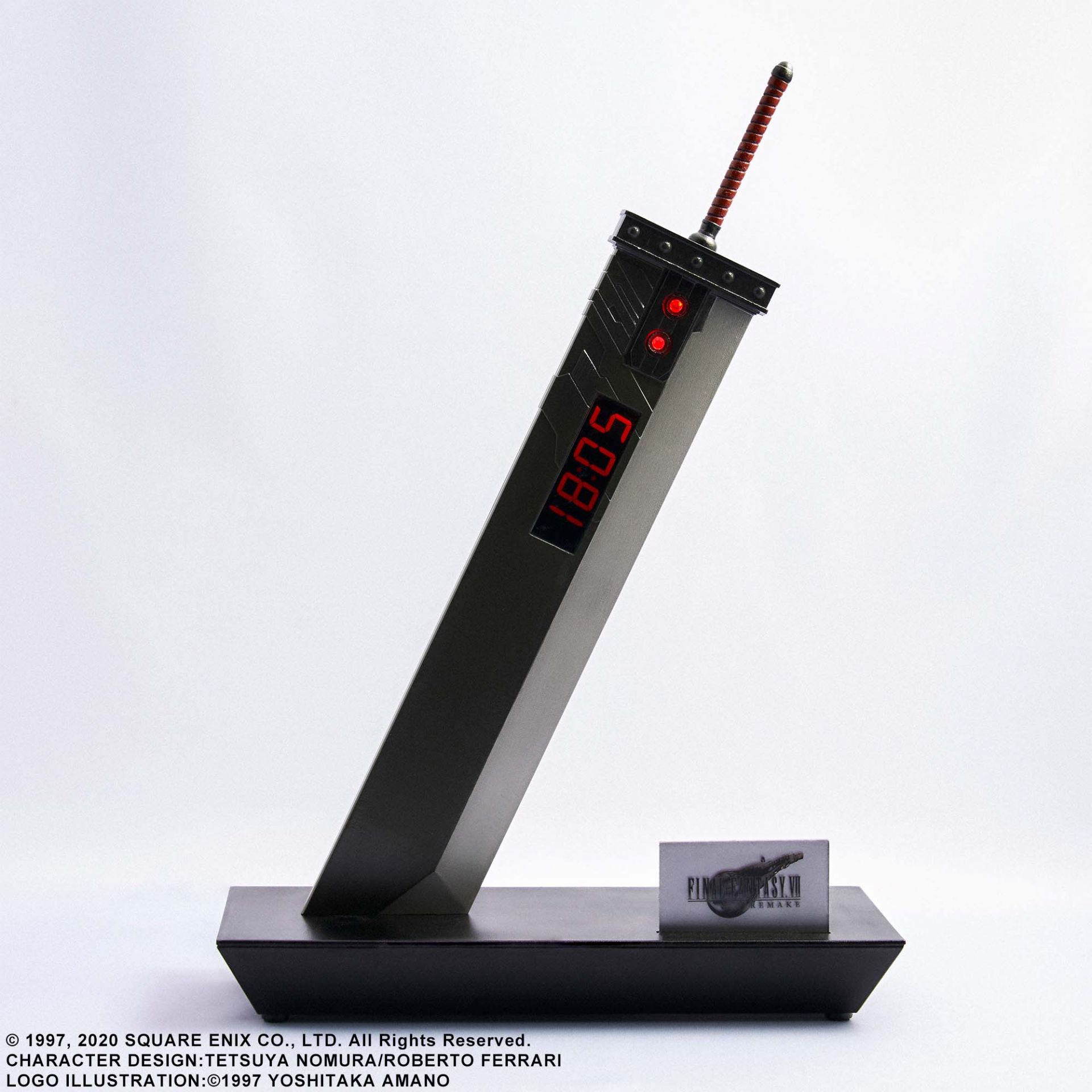 Final Fantasy 7 Buster Sword digital clock now available for pre-order