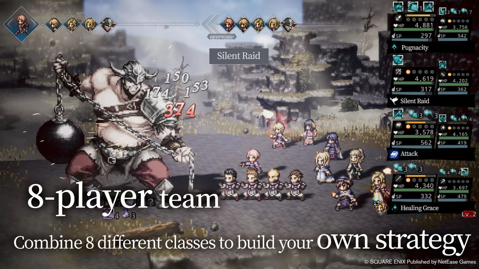 Octopath Traveler Champions of the Continent Release Date Set for Next Month