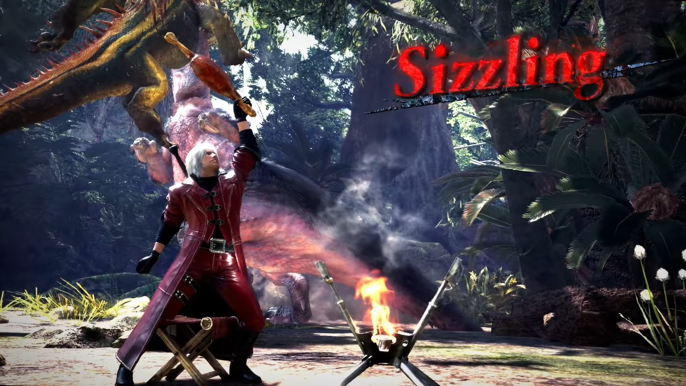 Devil May Cry's Dante And Lady Are Crossing Over To Monster Hunter