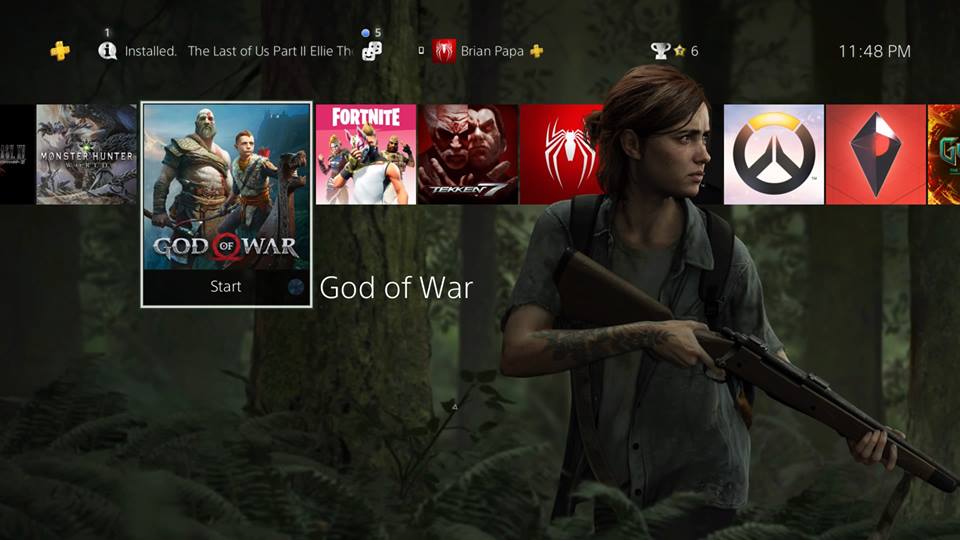 The Last of Us Part 2 FREE New PS4 Ellie Dynamic Theme 