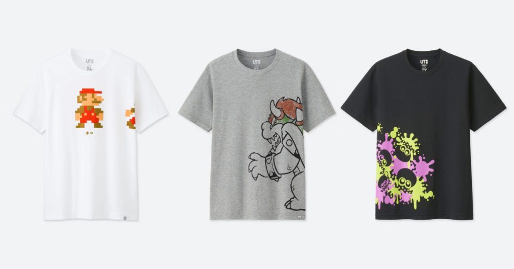 Uniqlo reveals new Super Mario and Splatoon UT graphic tees