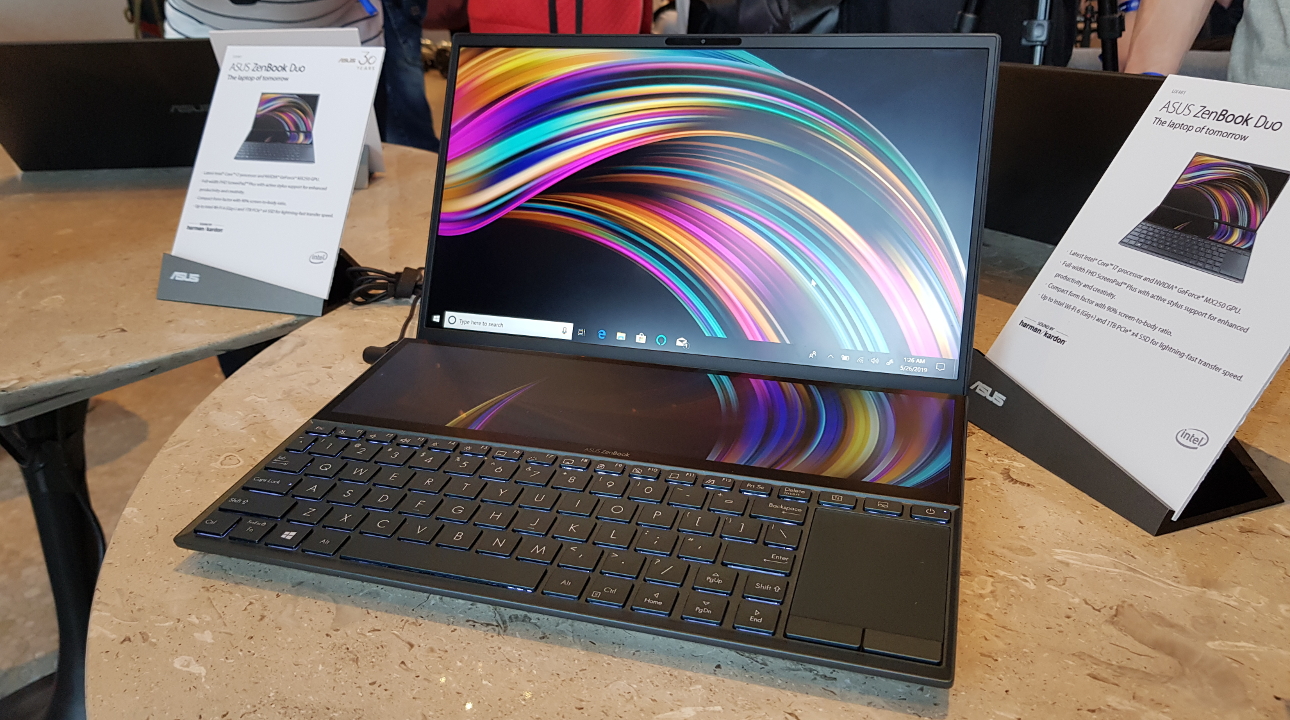 ASUS ZenBook Pro Duo is a revolutionary laptop with TWO displays!