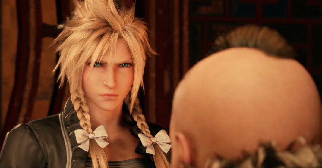 New Final Fantasy VII Remake Trailer Shows Off Cloud In A Dress   Final Fantasy Vii Remake Trailer Cloud Dress Image2 1068x558 