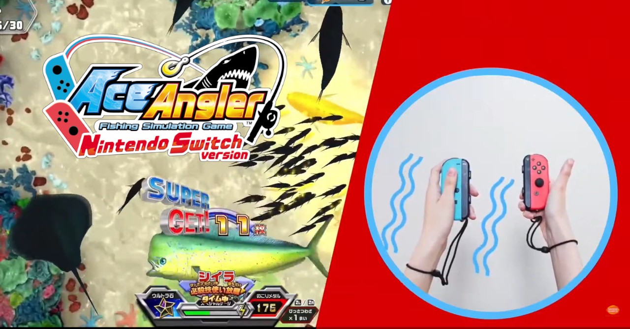 Ace Angler' is a fishing simulator for the Switch that lets you