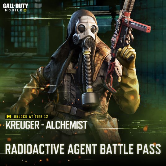 Radioactive Agent, the New Season of Call of Duty®: Mobile, is Now Live!