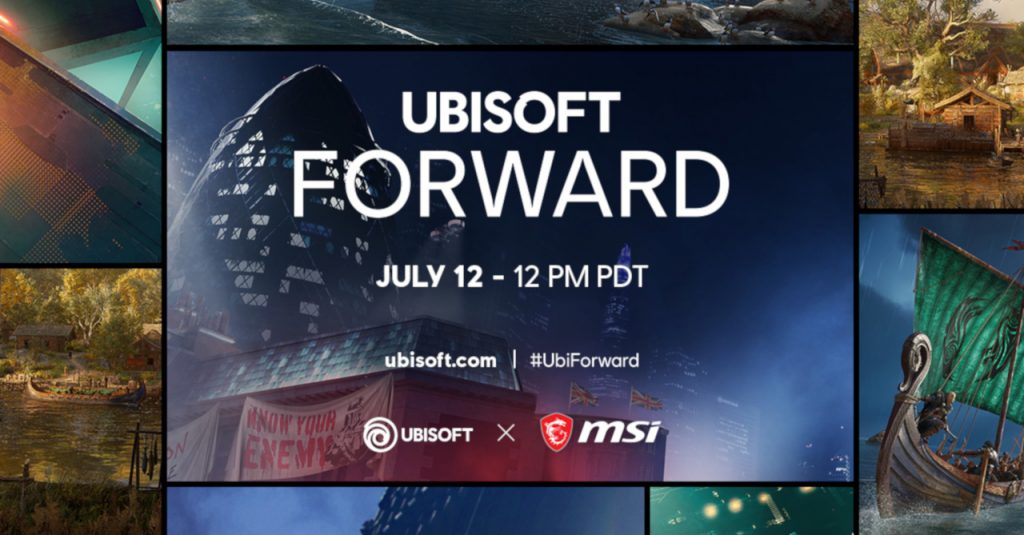 MSI announces partnership with Ubisoft for the Ubisoft Forward