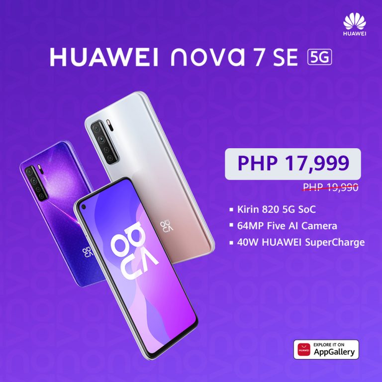 The Huawei Nova 7 Se 5g Is Now Made More Affordable 2125