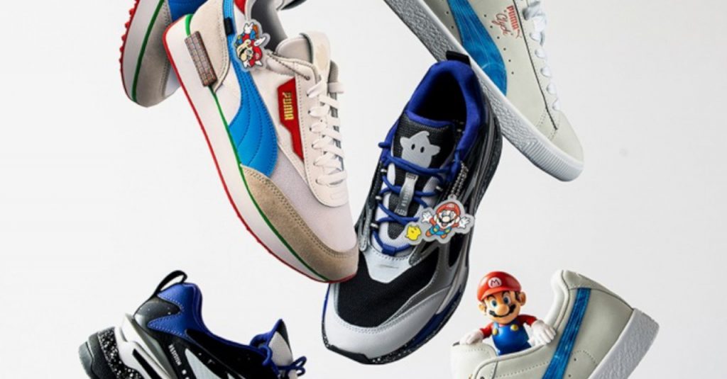 Puma and Nintendo team up for a Super Mario 3D All-Stars sneaker collection