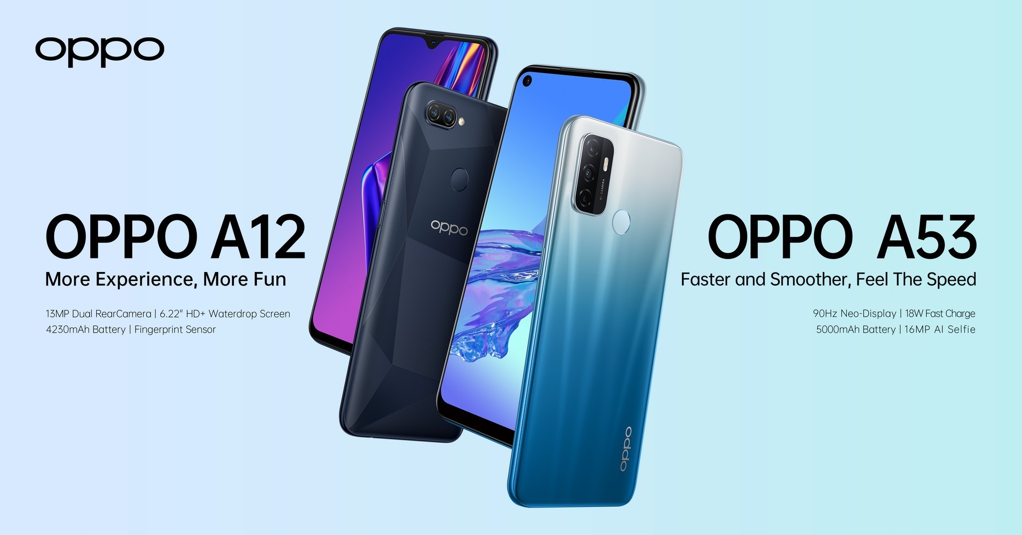 OPPO releases the A53 (4GB) and A12 budget smartphones in the Philippines