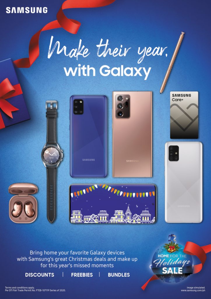 Big discounts on Galaxy devices are up for grabs in Samsung's Holiday promo