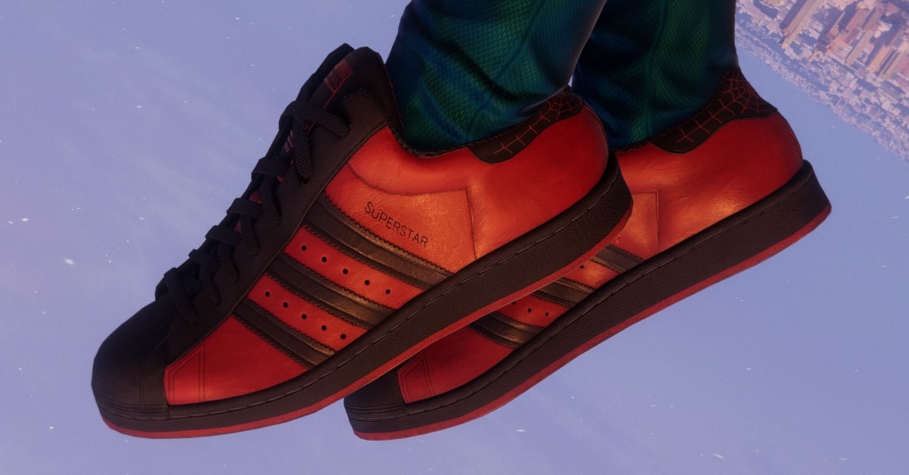 spiderman adidas sneakers