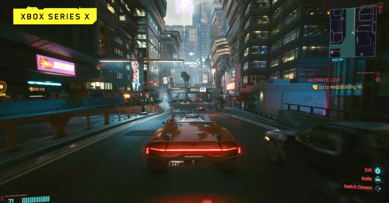 New Cyberpunk 2077 Gameplay Footage Running On Xbox One X And Series X Released 8670