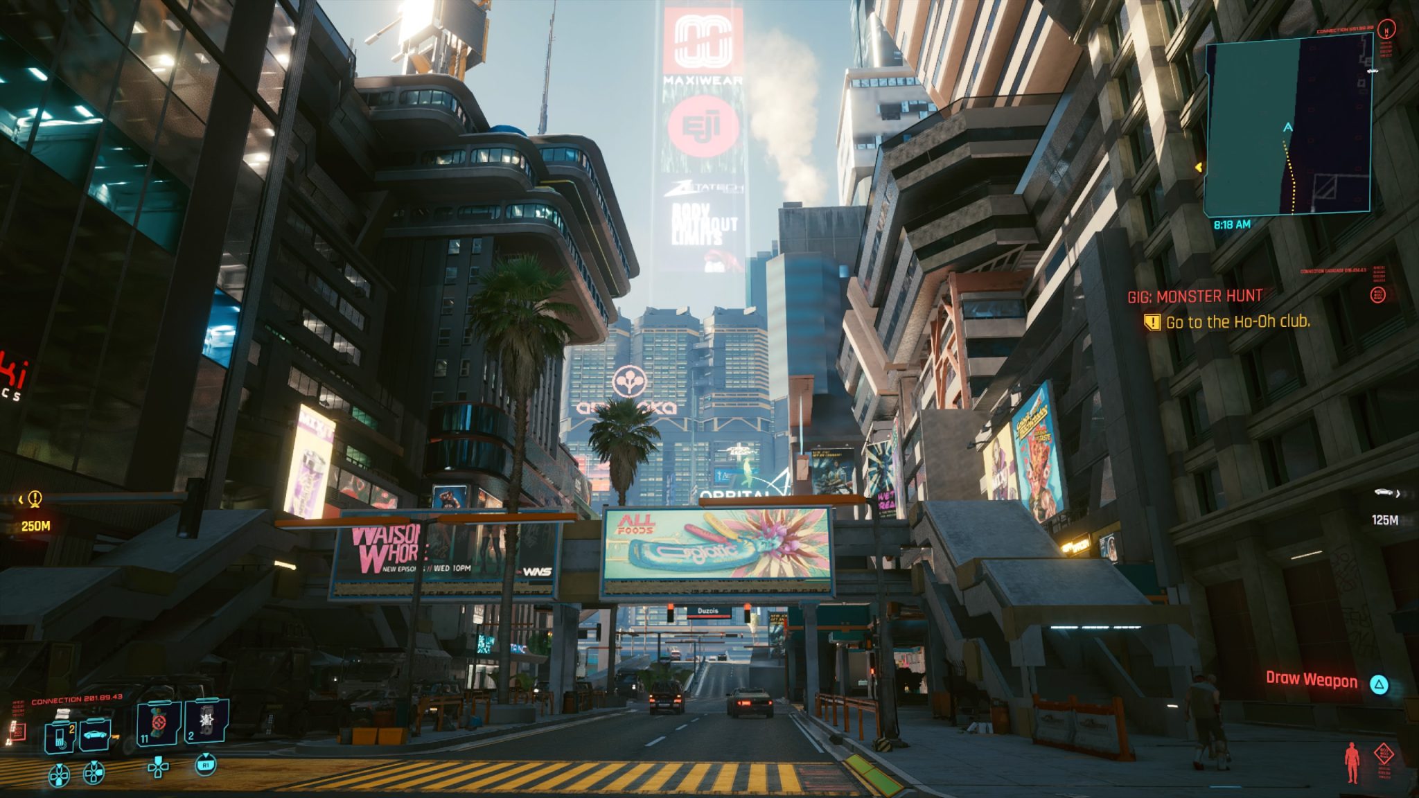 How does Cyberpunk 2077 run on the PS5?