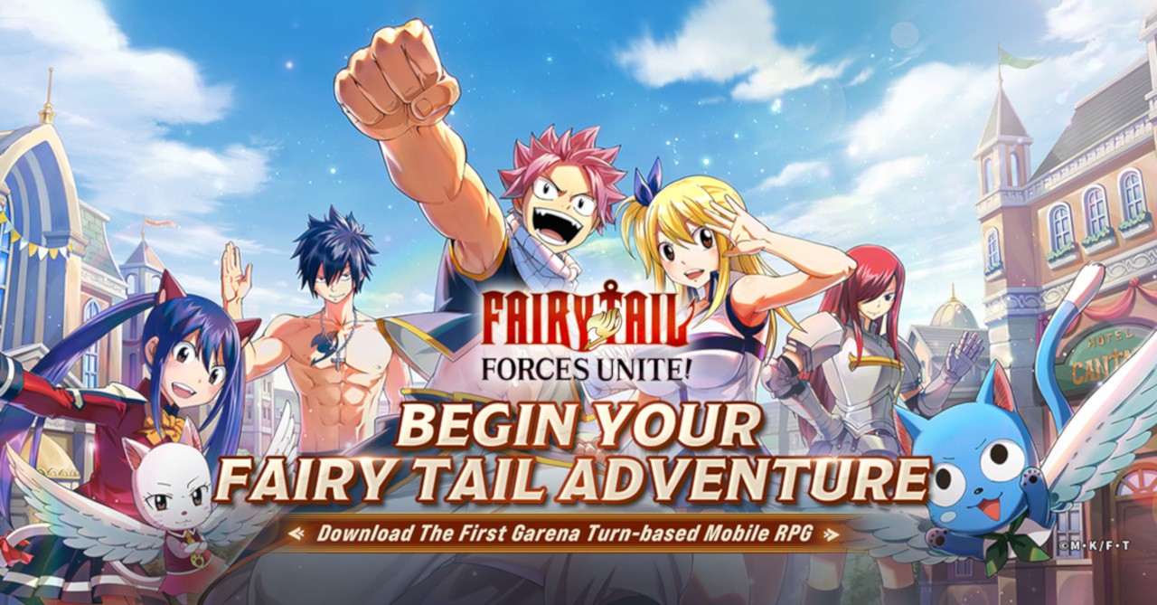 Fairy Tail: Forces Unite! - Garena launches new Fairy Tail mobile