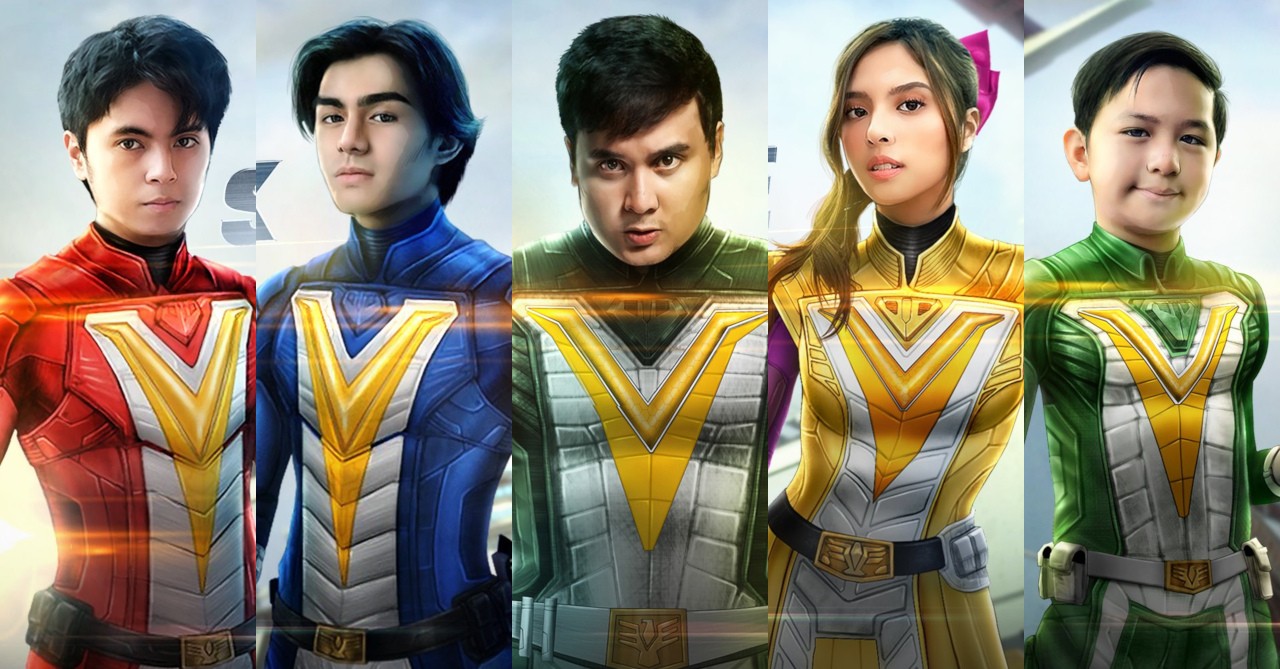 Here is the main cast of GMA's liveaction 'Voltes V Legacy'