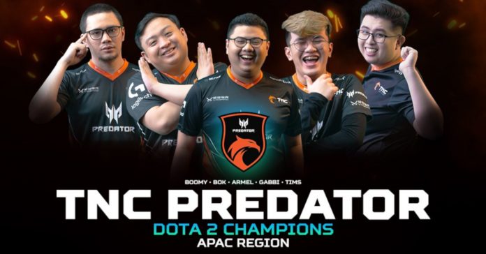 TNC Predator wins the Asia Predator League 2020/21 Dota 2 championship