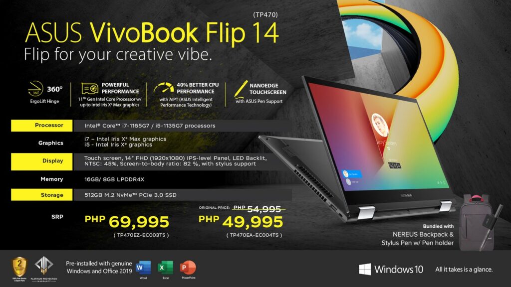 Asus Vivobook Flip 14 Launches In The Philippines