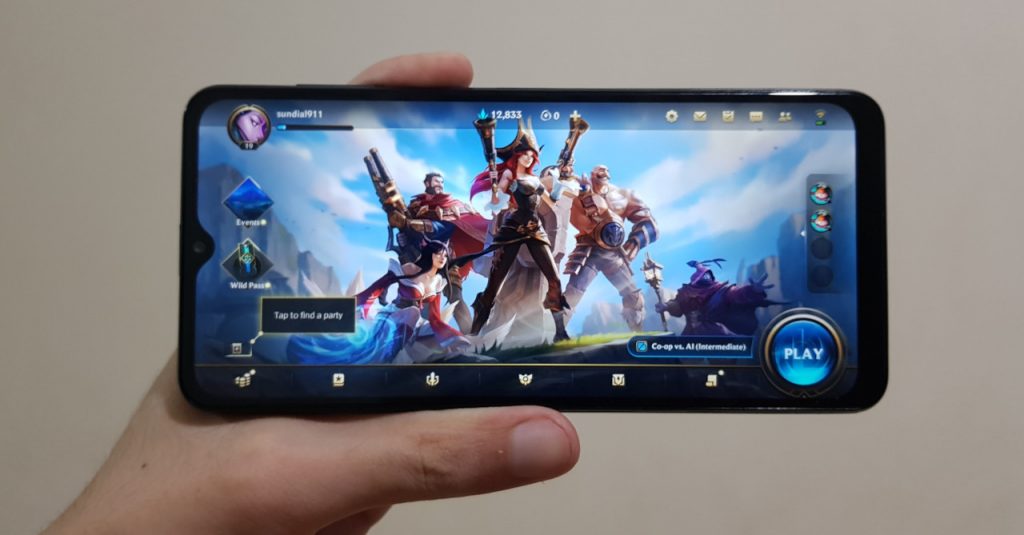 samsung m12 mobile legends