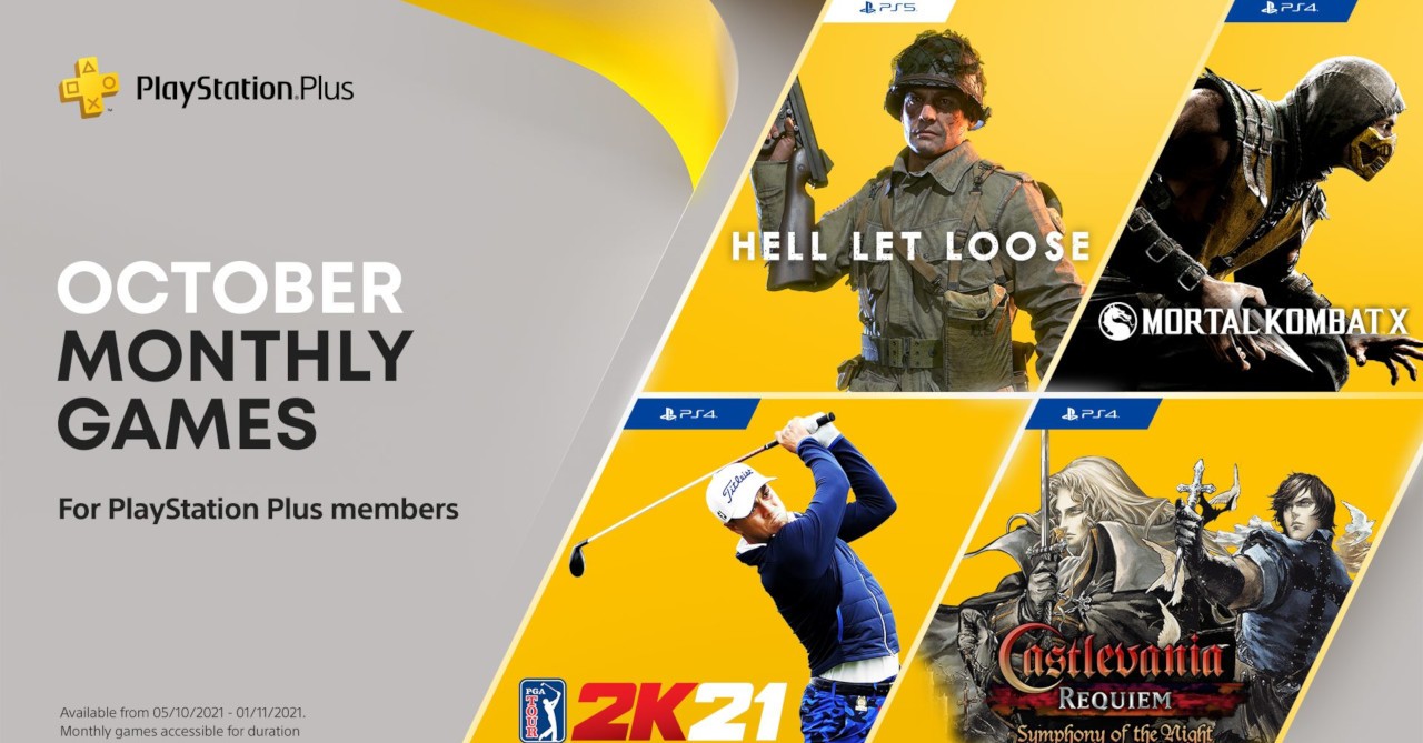 PlayStation announces October 2021 PS Plus free games lineup in Asia