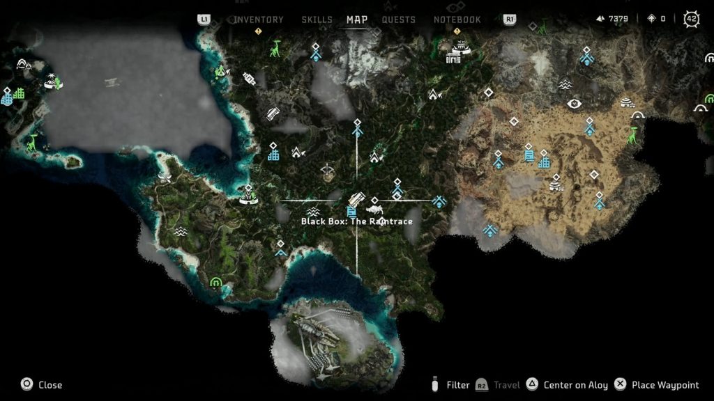 Horizon Forbidden West: All Black Box Locations