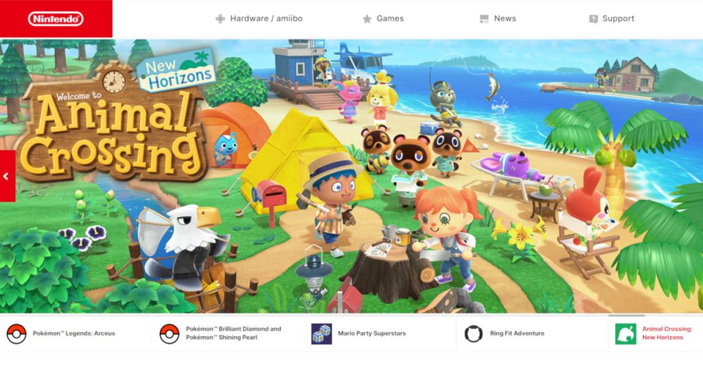 Nintendo official website for the Philippines is now live