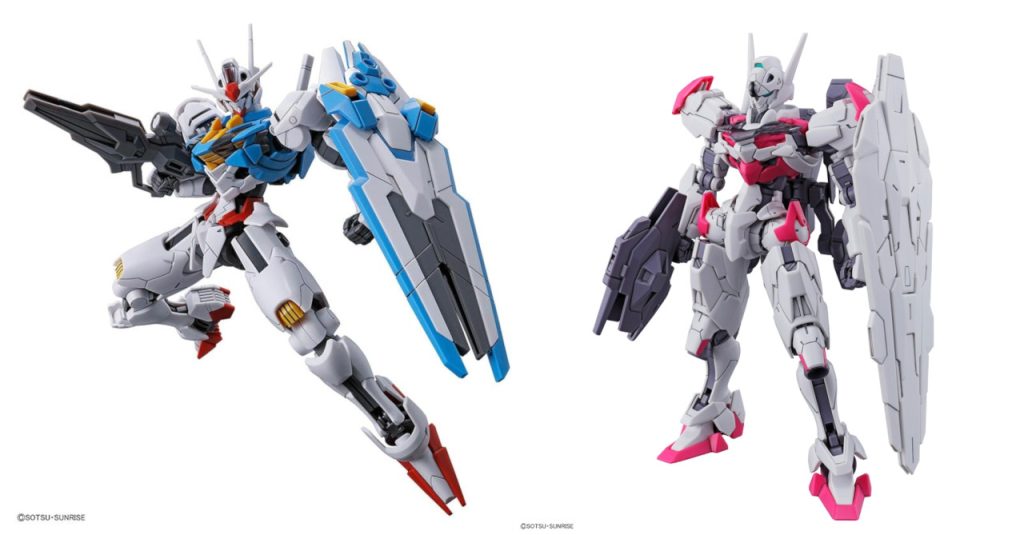 New 'Gundam: The Witch from Mercury' Gunpla kits revealed