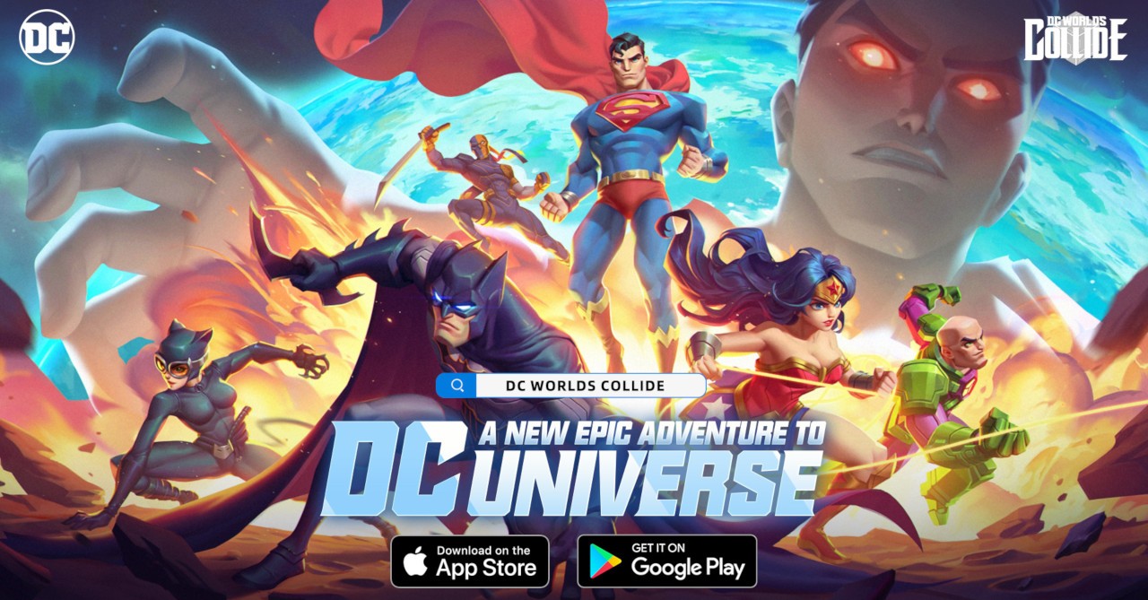 DC Worlds Collide officially available now with new character and new story