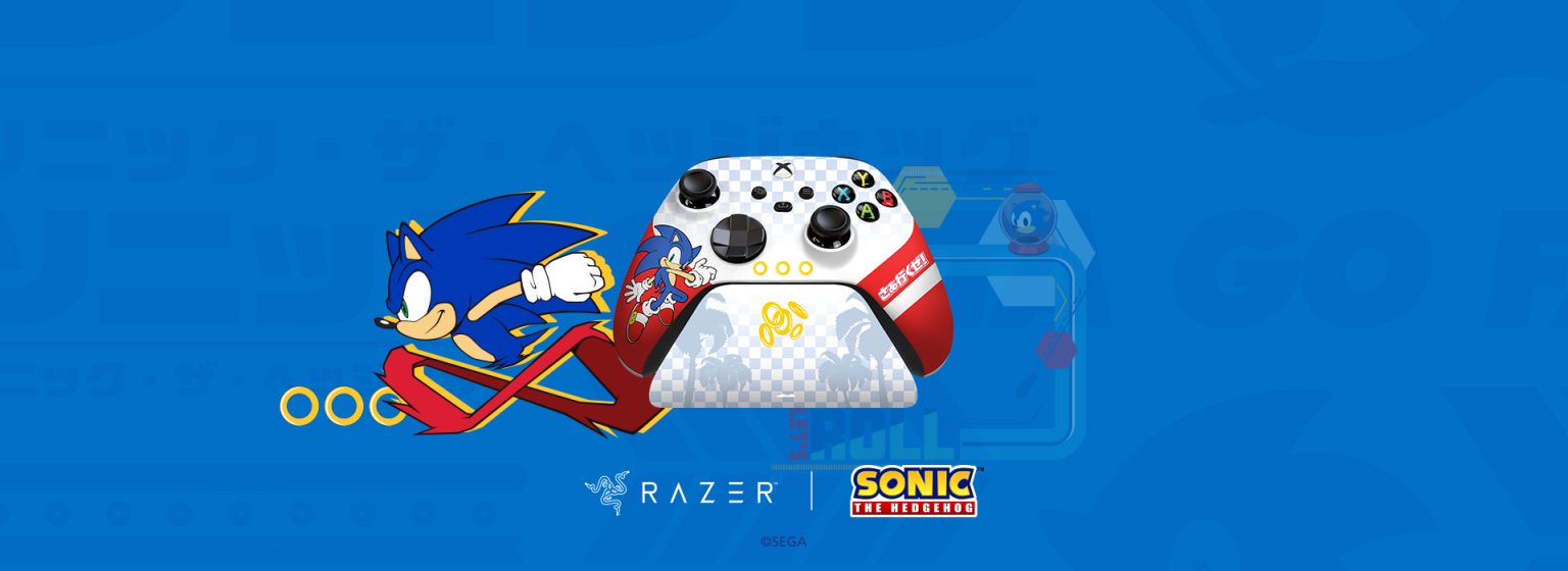 Razer unveils Sonic the Hedgehog edition Xbox Wireless Controller