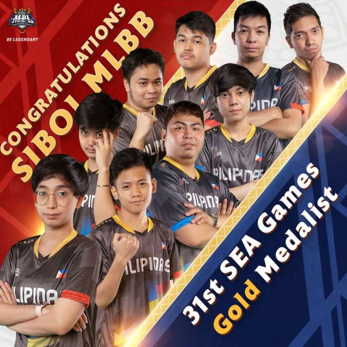 Team Philippines Bags Gold At Mobile Legends Event In 31st SEA Games