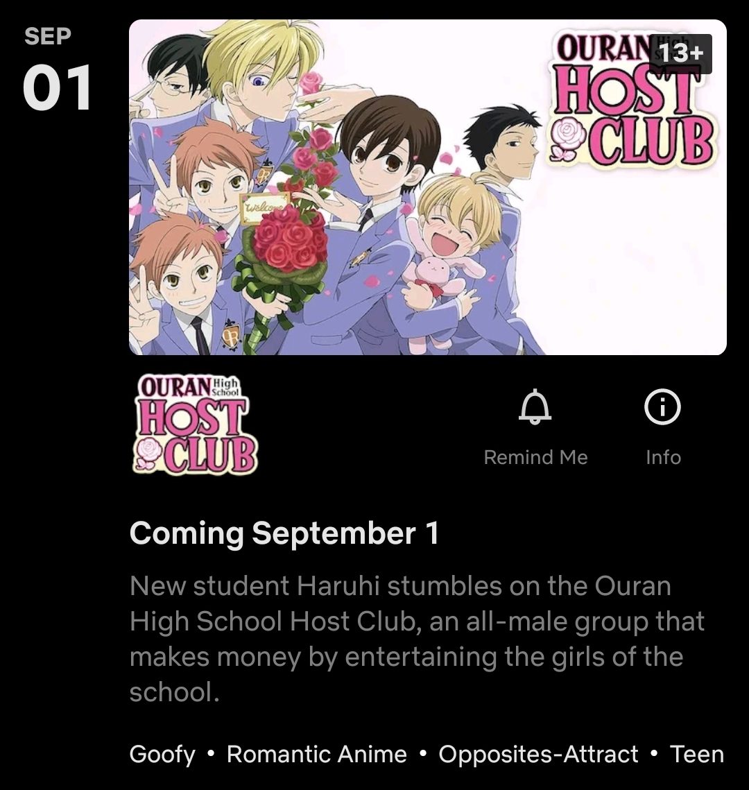 The Secret Revolution of Ouran High School Host Club - Anime News Network