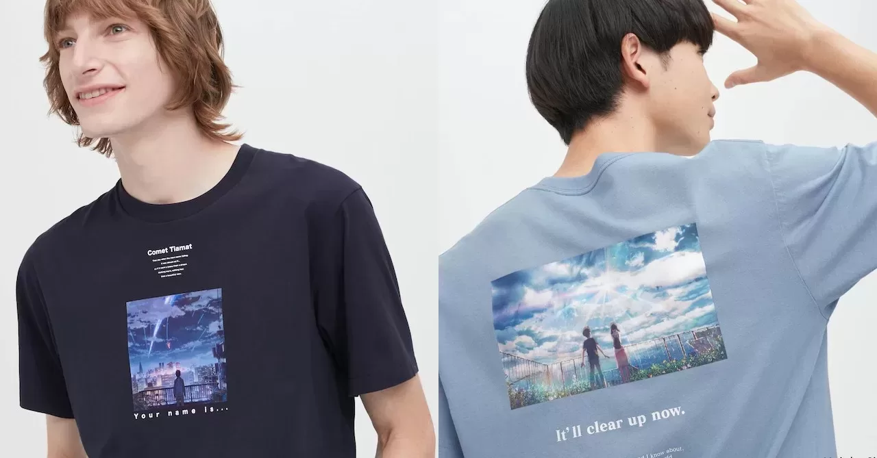 Uniqlo T-Shirt Graphic UT Makoto Shinkai Weathering With You Tenki outlet No Ko XL