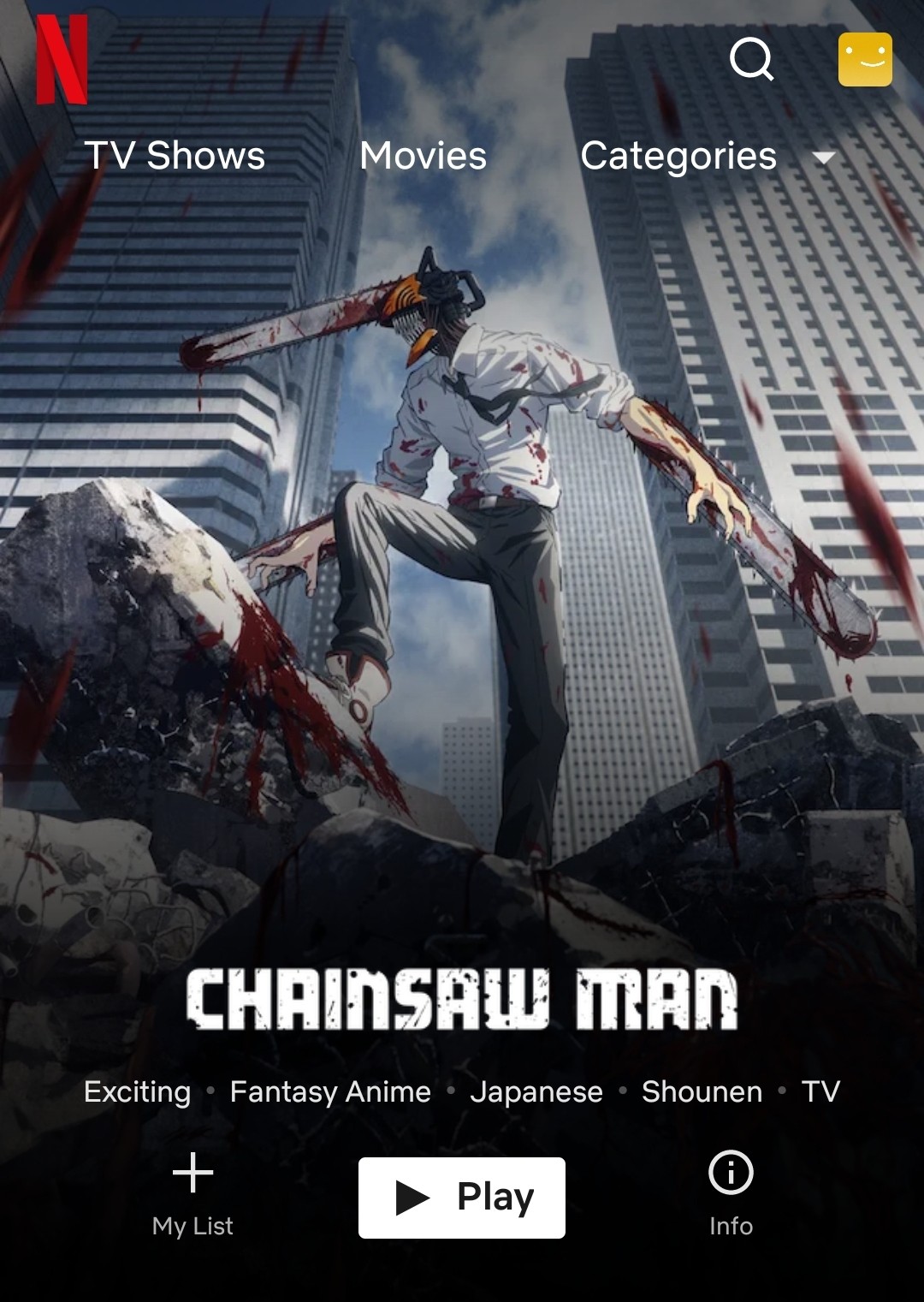 Watch Chainsaw Man Streaming Online