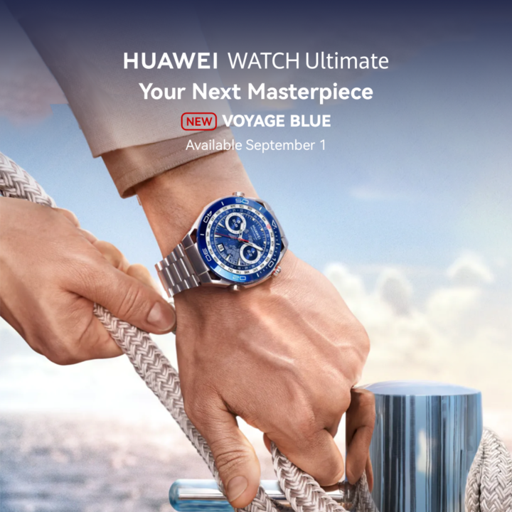 HUAWEI Watch Ultimate Blue Announcement KV