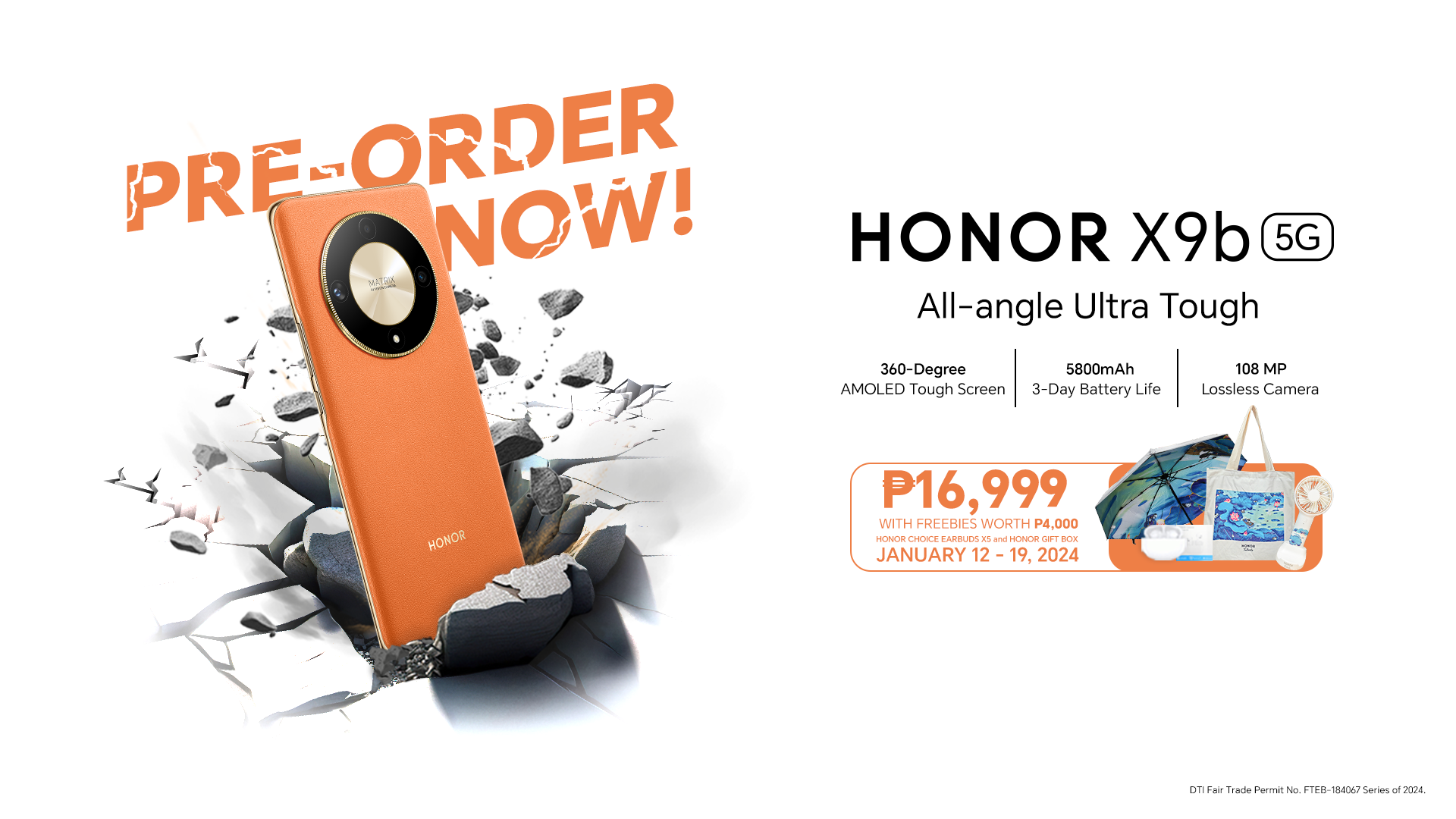 HONOR X9b Philippines Price And Pre-order Details Announced