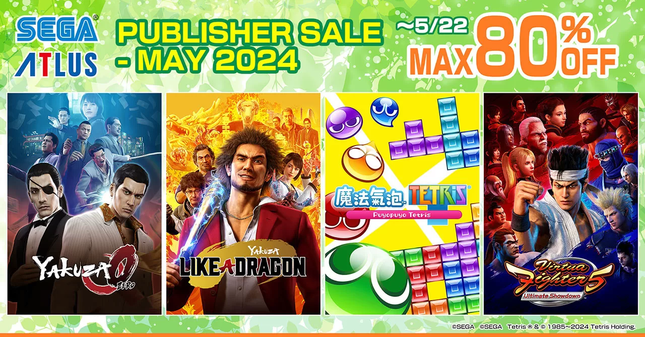 SEGA is back with yet another Publisher Sale for May 2024 on PlayStation