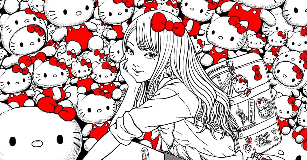 Junji Ito x Sanrio collab pairs Hello Kitty with Tomie