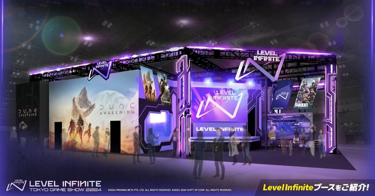 Level Infinite shares Tokyo Game Show 2024 booth lineup